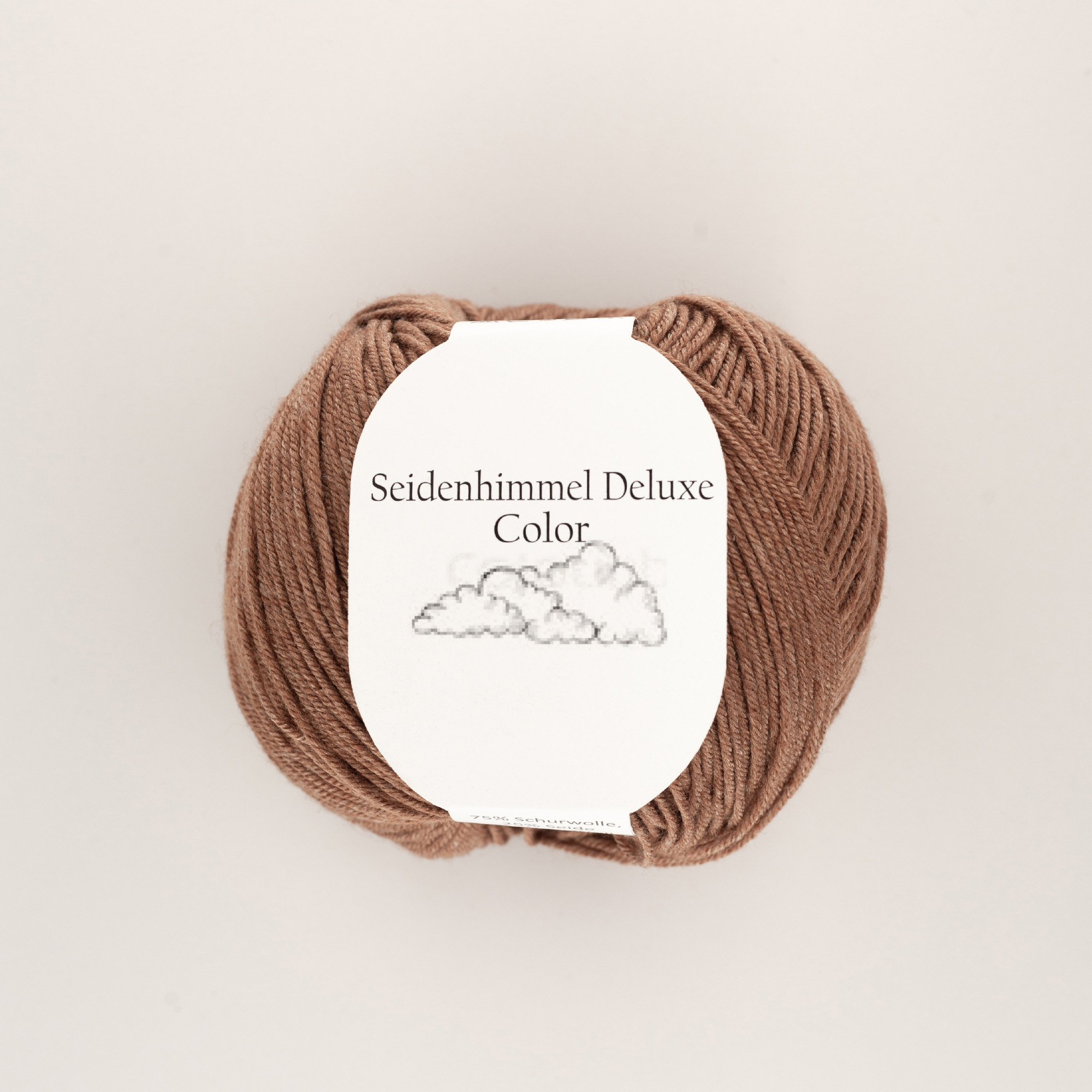 Seidenhimmel Deluxe 17 Topas - 50 gr Knäuel - 75% Extrafeine Merinowolle 25% Seide