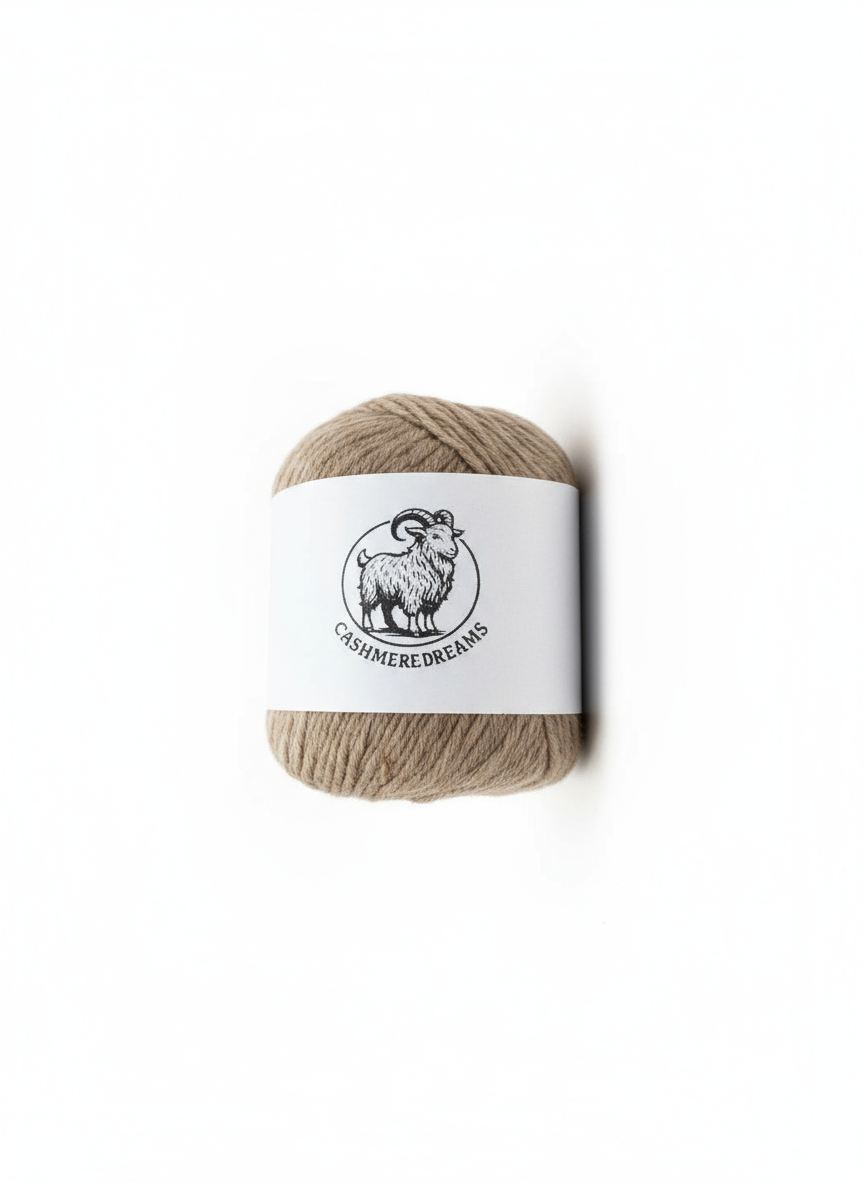 Cashmere Dreams 11 Beige - 50 gr Knäuel - 100% Kaschmir Cashmere Dreams 11 Beige - 50 gr Knäuel - 100% Kaschmir