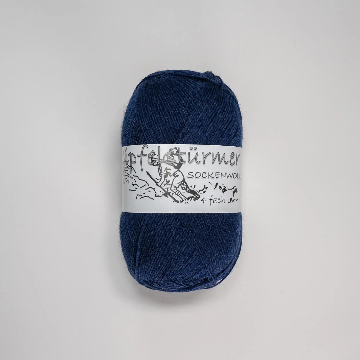 schmusewolle-gipfelstuermer-sockenwolle-4fach-100gr-knaeul-marine-blau-mulesingfrei „Gipfelstürmer“ sock yarn, 100 gr. Balls, 4-ply, navy blue, mulesing free