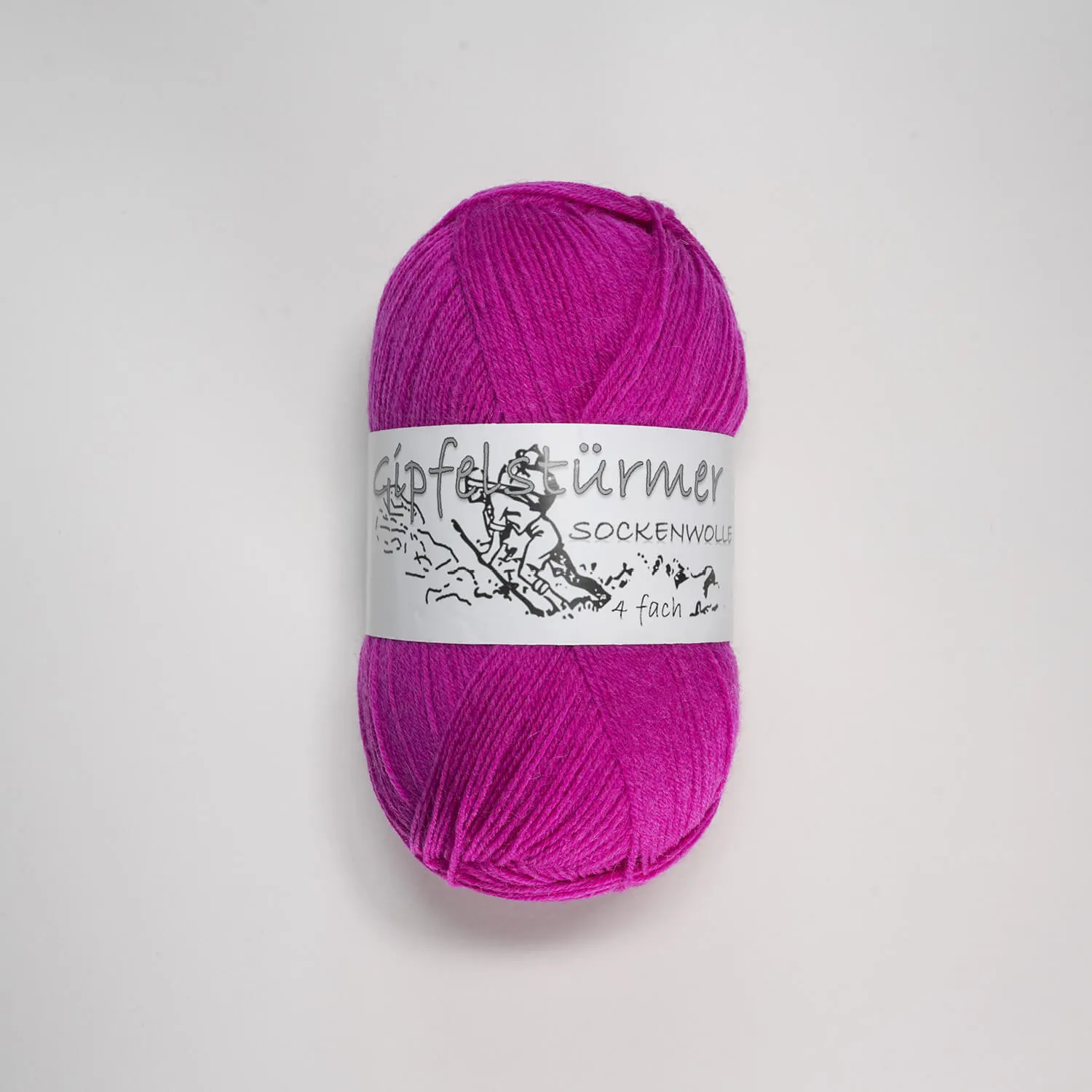 schmusewolle-gipfelstuermer-4fach-pink „Gipfelstürmer“ sock yarn, 100 gr. Balls, 4-ply, pink, mulesing free