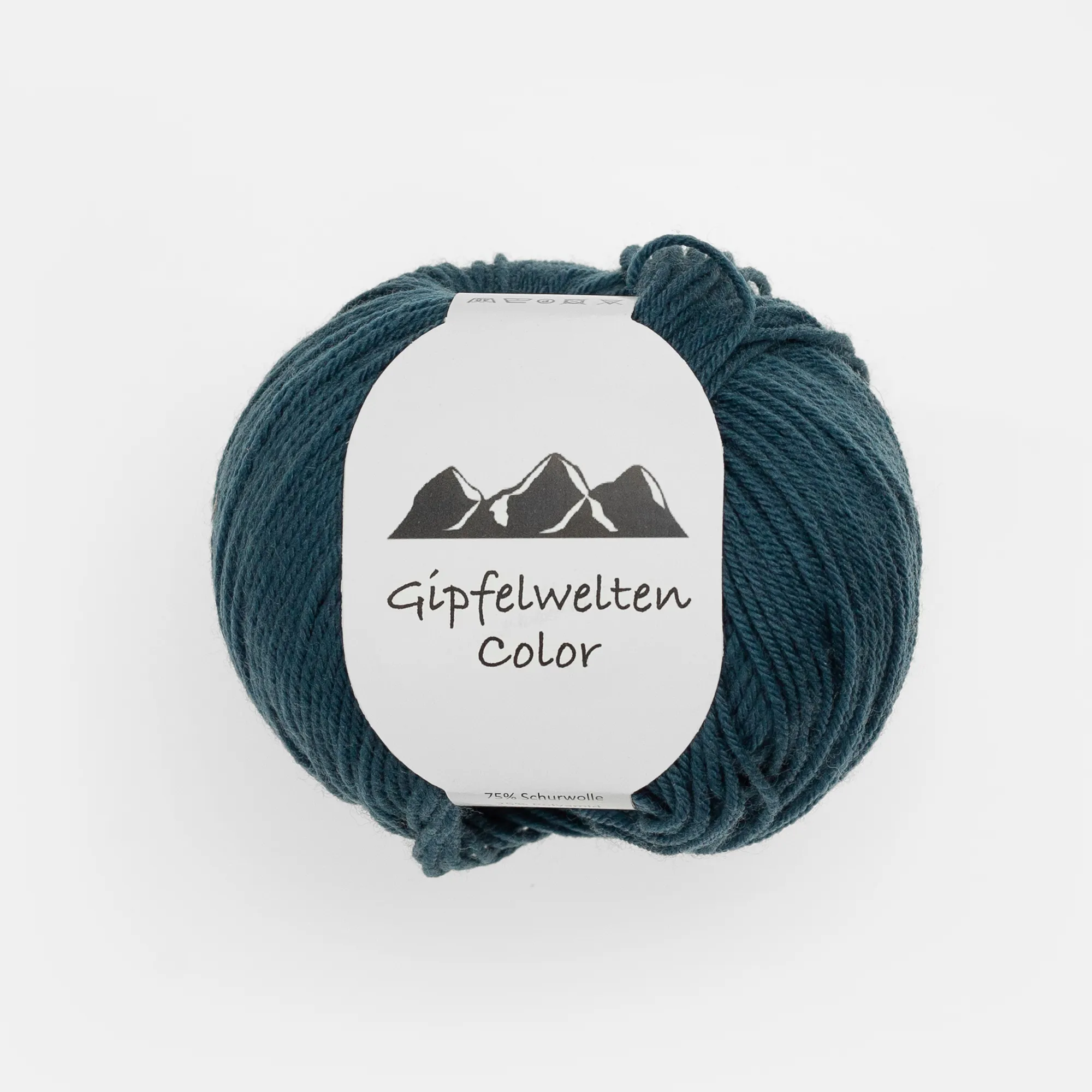 8_10_564 “Gipfelwelten Color” 10 ocean, 50 gr balls – 75 % Merino wool extra fine/25 % Polyamide
