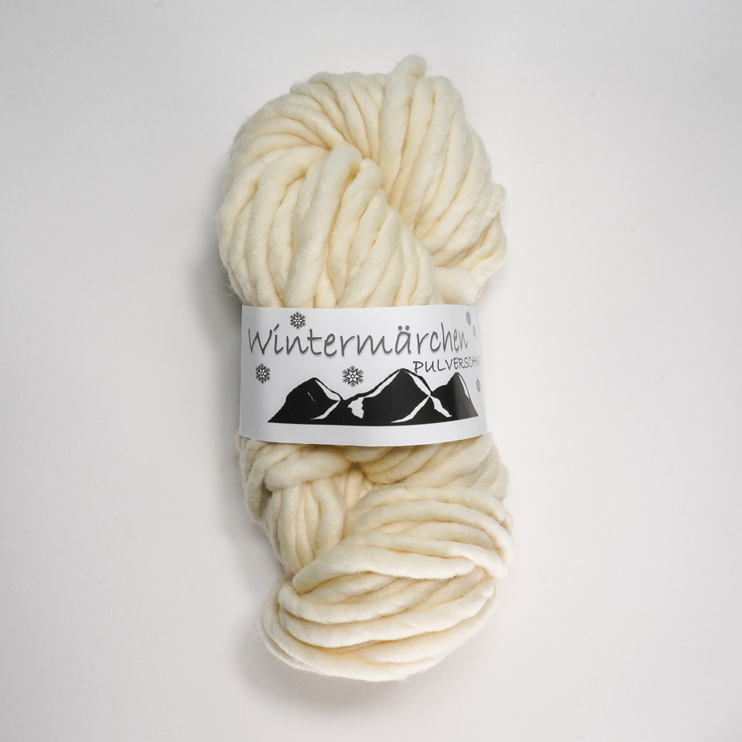 schmusewolle-wintermaerchen-pulverschnee „Wintermärchen Pulverschnee New“ 0.4/1, 100 % wool - skein 100 gr
