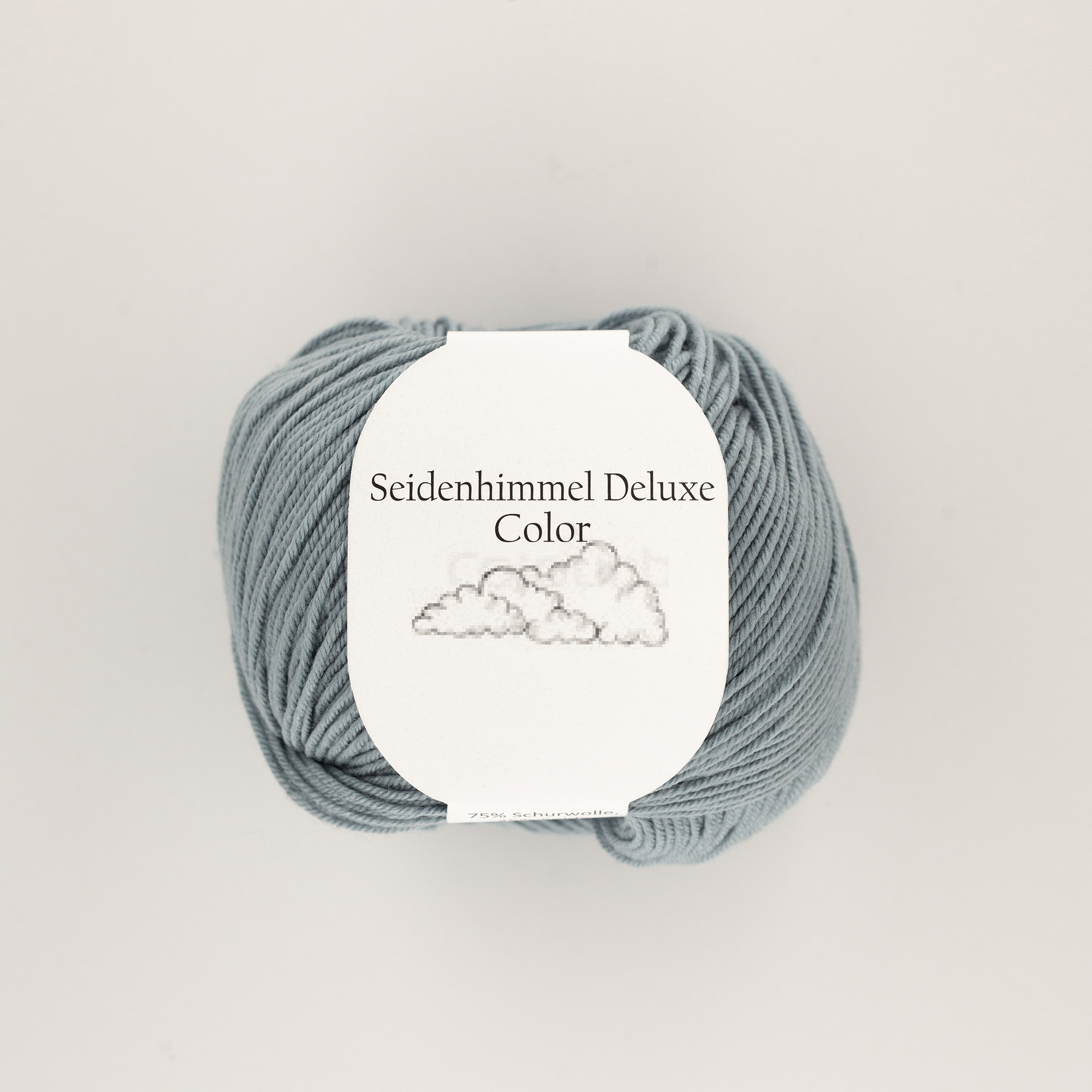 Seidenhimmel Deluxe 05 Arctic - 50 gr Knäuel - 75% Extrafeine Merinowolle 25% Seide
