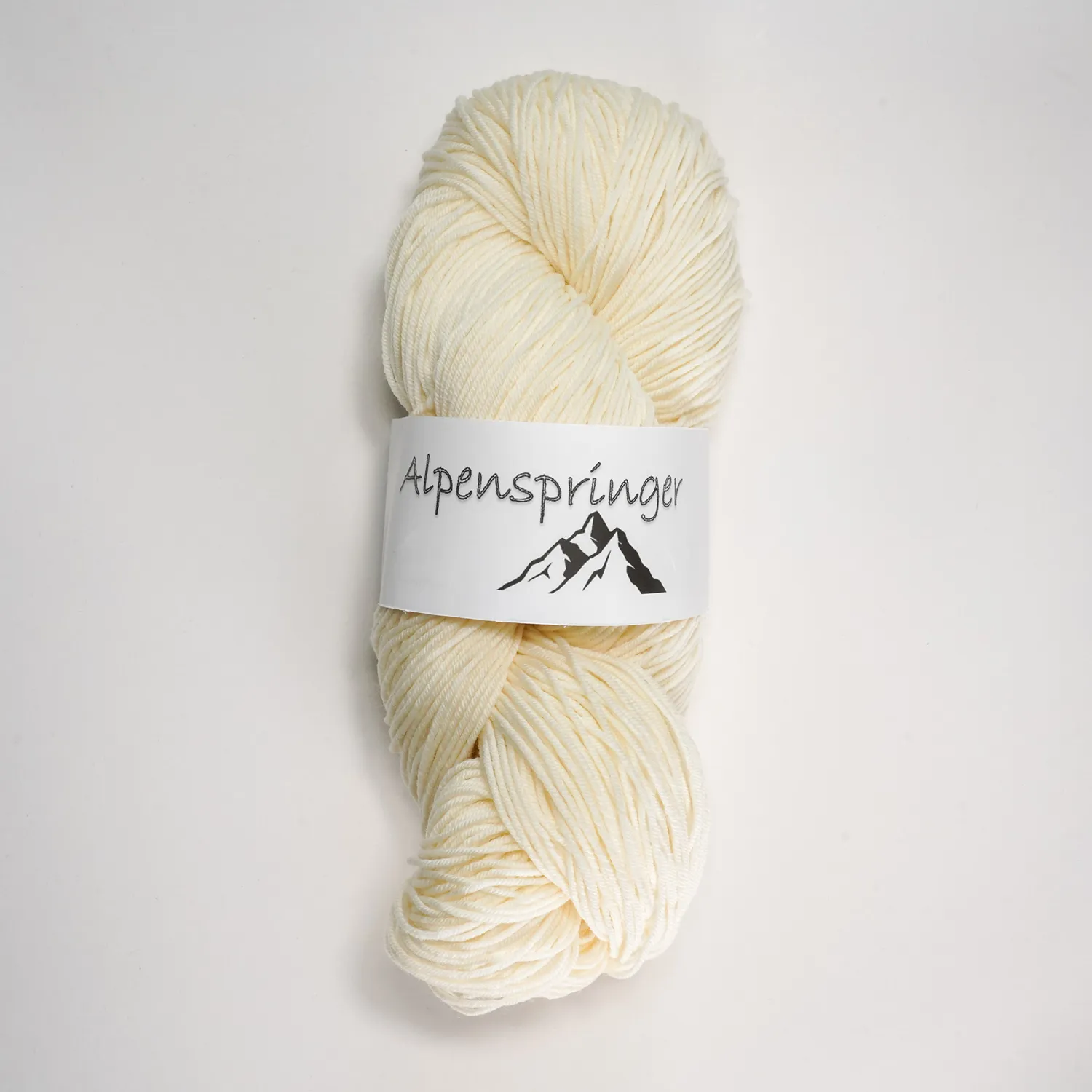 schmusewolle-alpenspringer “Alpenspringer” 12/4, 100 % wool – 100 gr skein – mulesing free