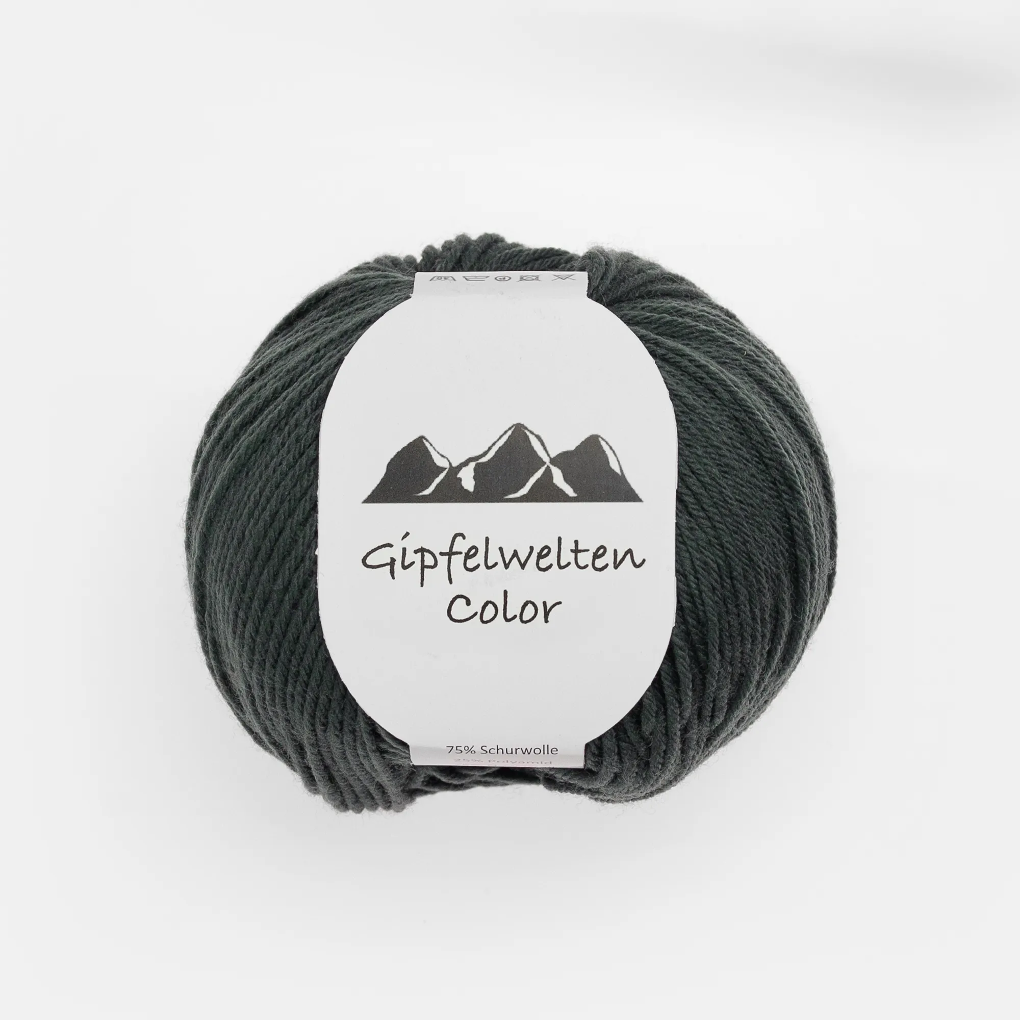 6_11_565-2exFER5qKyMqDS “Gipfelwelten Color” 11 anthracite, 50 gr balls – 75 % Merino wool extra fine/25 % Polyamide
