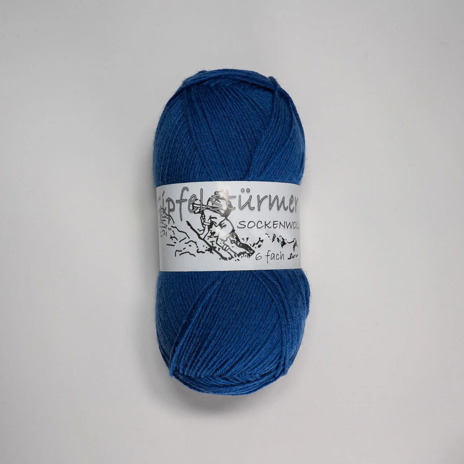 schmusewolle-gipfelstuermer-sockenwolle-6fach-150gr-knaeul-blau-mulesingfrei „Gipfelstürmer“ sock yarn, 150 gr balls, 6-ply, blue, mulesing free