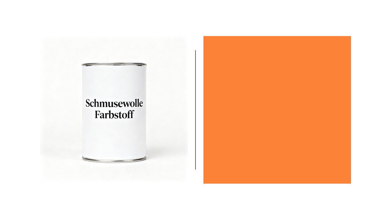 Luvotex Farbstoff - Wollfarbstoff - Orange 100 - 100 Gramm