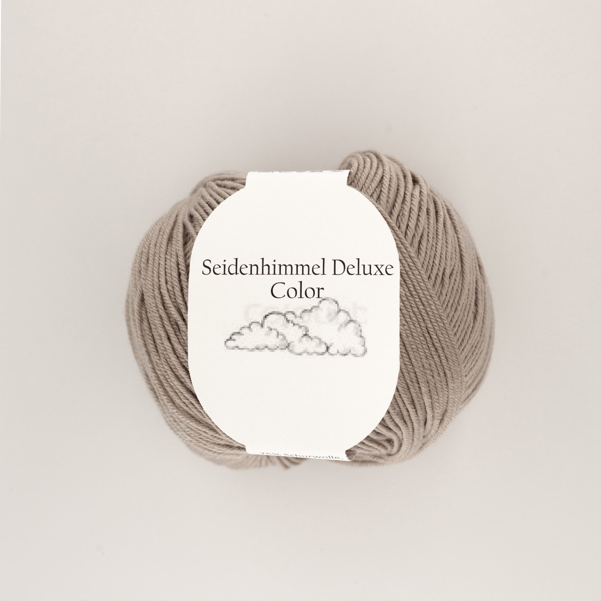 Seidenhimmel Deluxe 13 Kiesel - 50 gr Knäuel - 75% Extrafeine Merinowolle 25% Seide