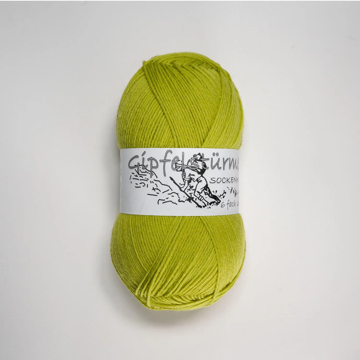 schmusewolle-gipfelstuermer-sockenwolle-6fach-150gr-knaeul-maigruen-mulesingfrei „Gipfelstürmer“ sock yarn, 150 gr balls, 6-ply, May green, mulesing free