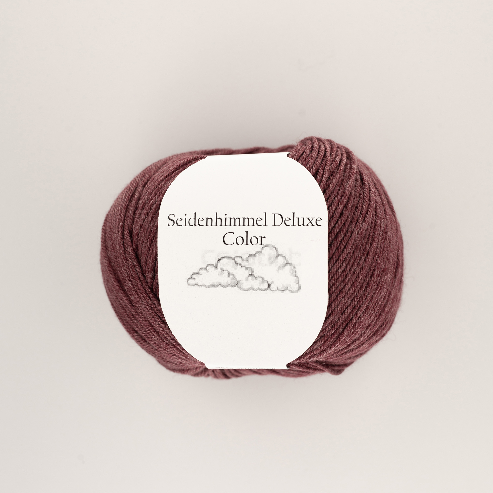 Seidenhimmel Deluxe 20 Hortensie - 50 gr Knäuel - 75% Extrafeine Merinowolle 25% Seide