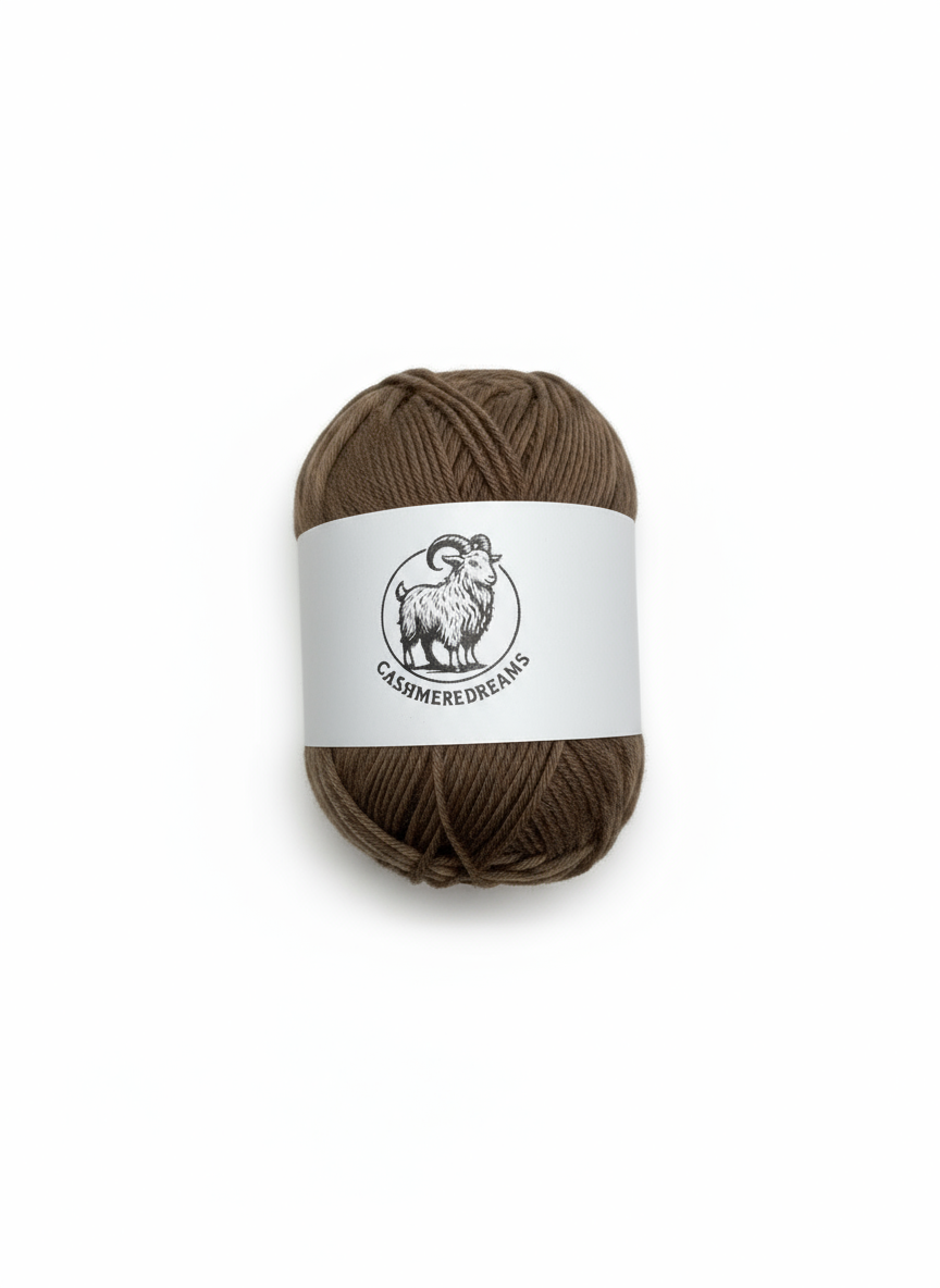 Cashmere Dreams 06 Braun - 50 gr Knäuel - 100% Kaschmir Cashmere Dreams 06 Braun - 50 gr Knäuel - 100% Kaschmir