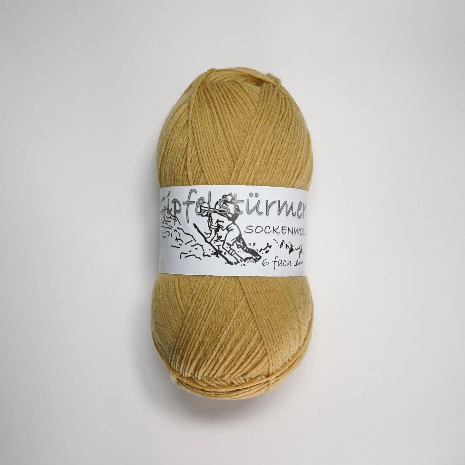 schmusewolle-gipfelstuermer-sockenwolle-6fach-150gr-knaeul-hazelb-braun-mulesingfrei „Gipfelstürmer“ sock yarn, 150 gr balls, 6-ply, hazel, mulesing free