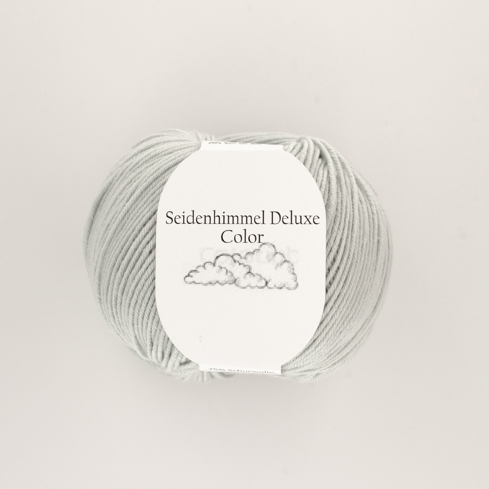 1OaPRwiXQmvtVV Seidenhimmel Deluxe 01 Jade - 50 gr Knäuel - 75% Extrafeine Merinowolle 25% Seide