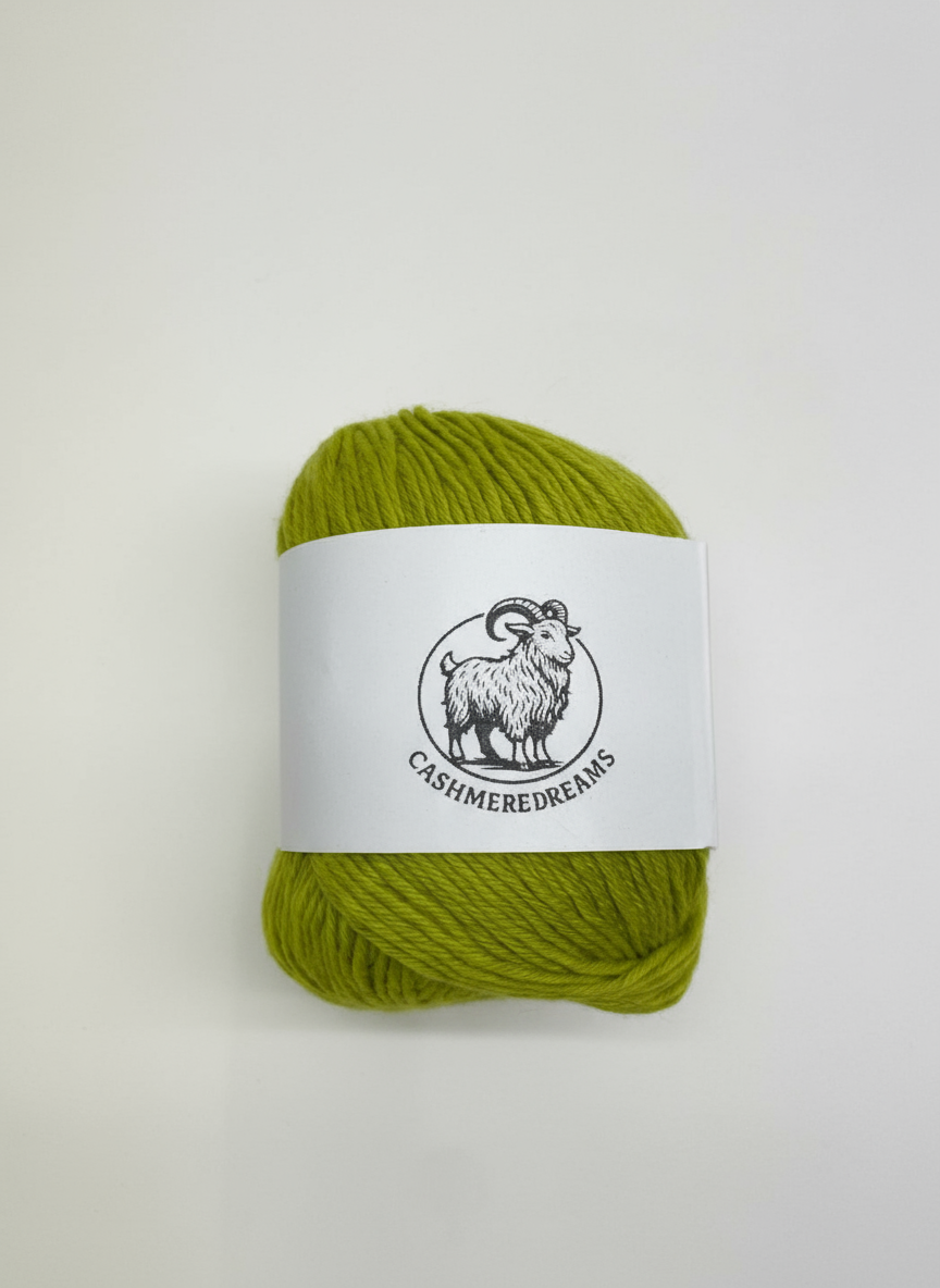 Cashmere Dreams 04 Wiese - 50 gr Knäuel - 100% Kaschmir  Cashmere Dreams 04 Wiese - 50 gr Knäuel - 100% Kaschmir