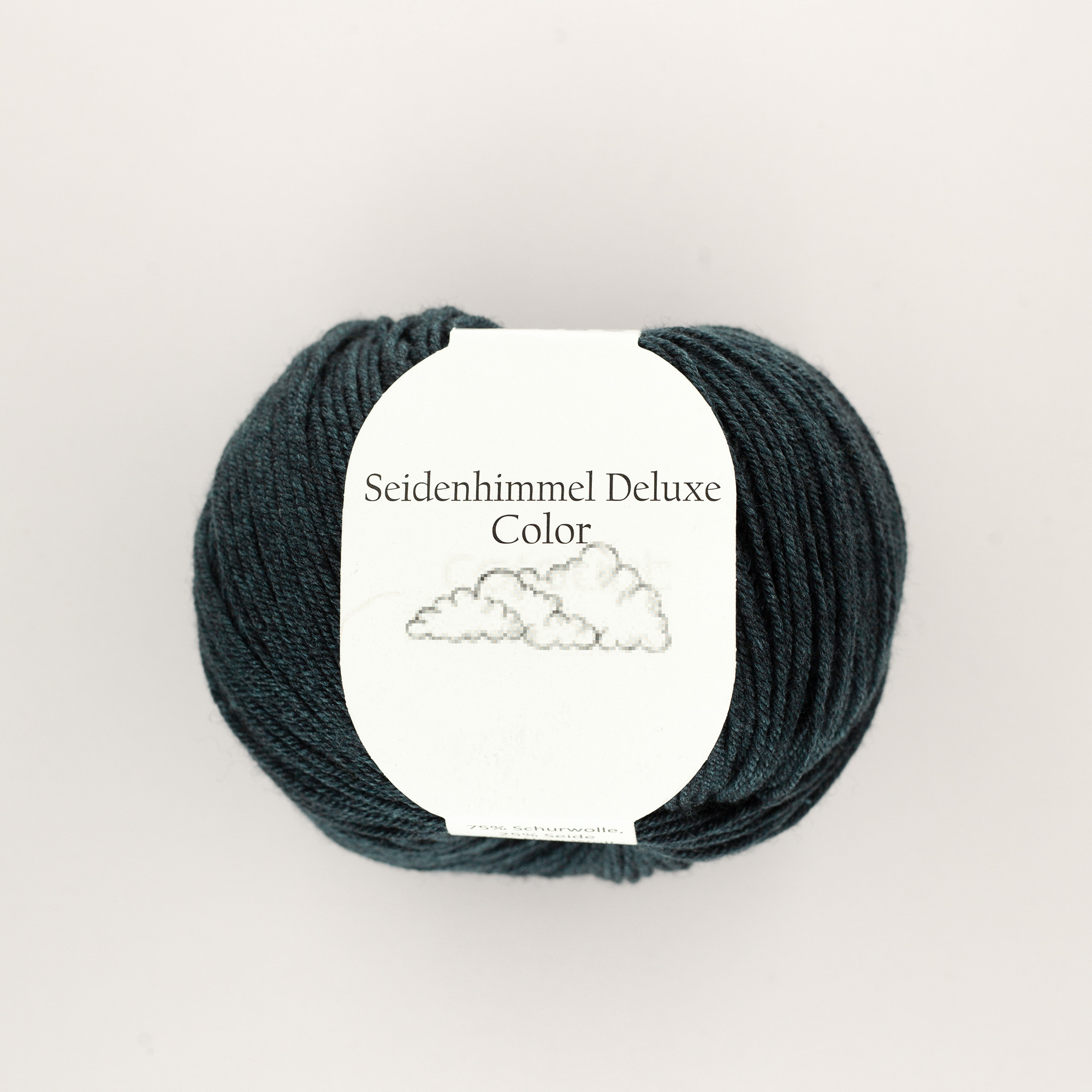 3-1YHxmwKQ2pX8Vn Seidenhimmel Deluxe 03.1 Shadow - 50 gr Knäuel - 75% Extrafeine Merinowolle 25% Seide