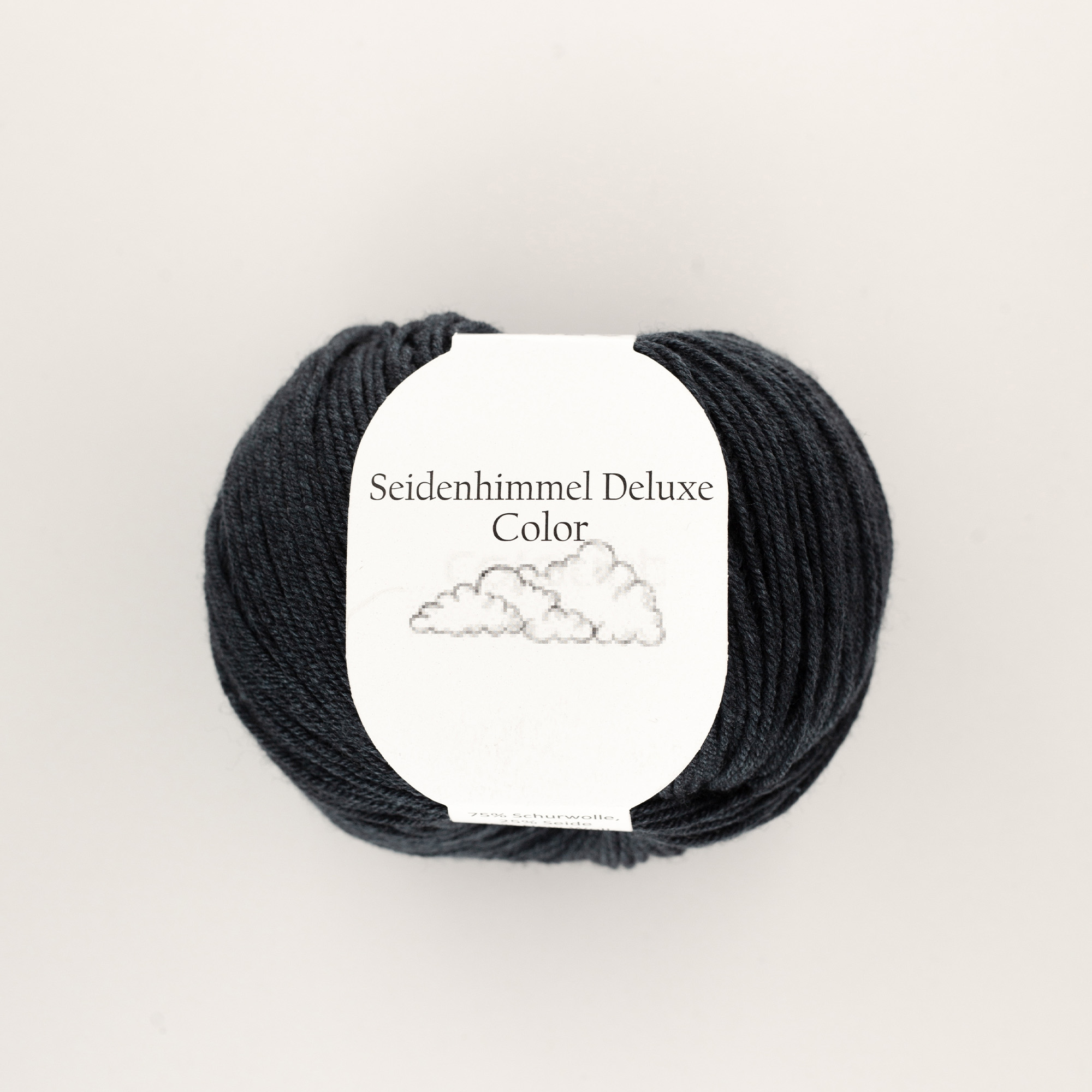7 Seidenhimmel Deluxe 07 Blue Sofa - 50 gr Knäuel - 75% Extrafeine Merinowolle 25% Seide