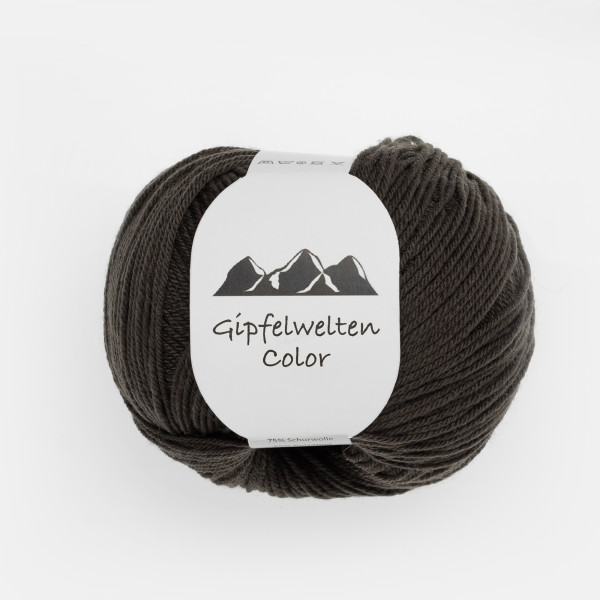 “Gipfelwelten Color” 04 moor, 50 gr balls – 75 % Merino wool extra fine/25 % Polyamide