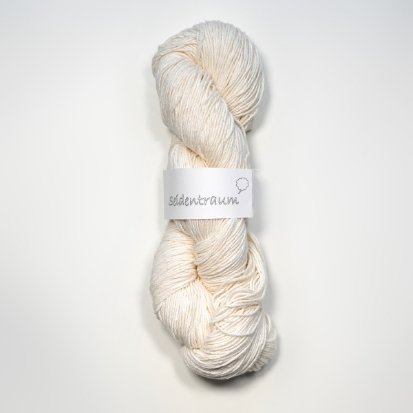 Seidentraum 34/2/6 - 80% Baumwolle 20% Seide Mischung - 100 gr Strang