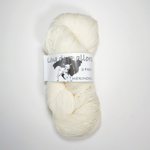 “Lana de Mallorca” 27/2 x 3, 100 gr skein – 100 % wool