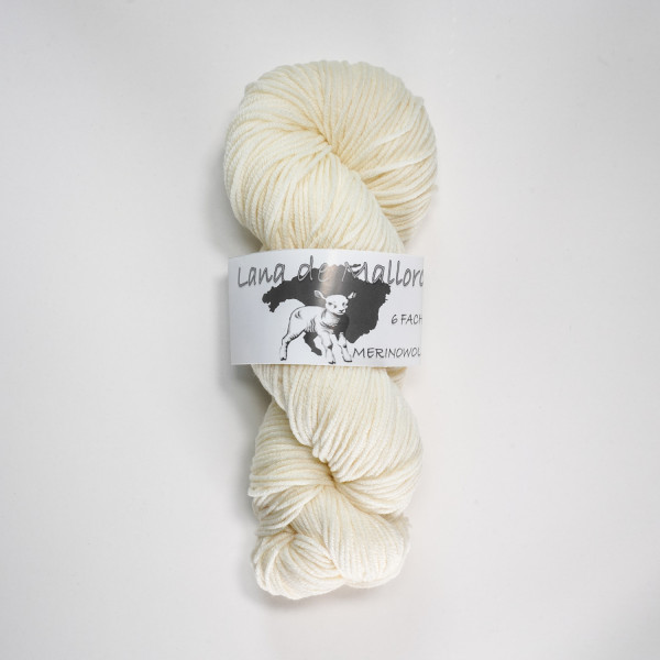 Lana de Mallorca 27/2x6 - 100 gr Strang - 100% Wolle