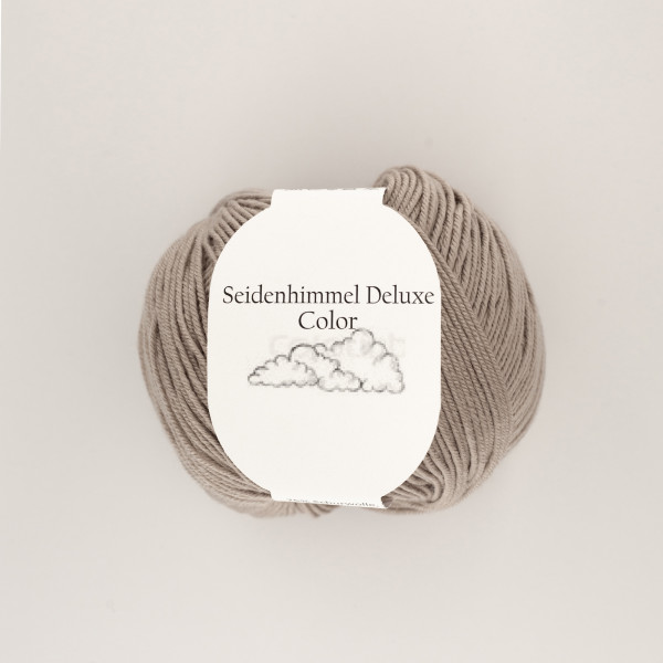 “Seidenhimmel Deluxe” 13 pebble stone, 50 gr balls – 75 % Merino wool extra fine/25 % silk