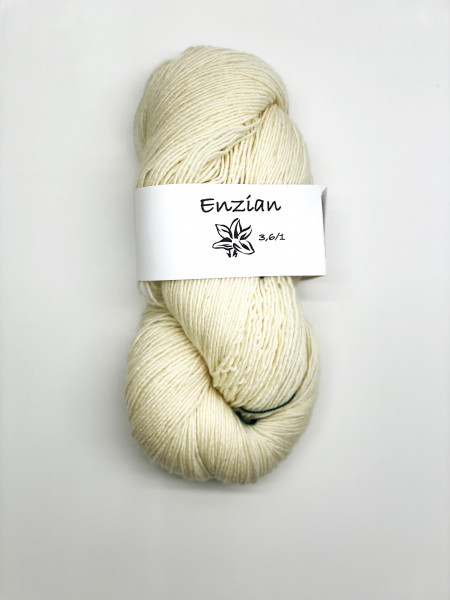 „Enzian“ 3.6/1, 100 % wool, skein 100 gr - mulesing free