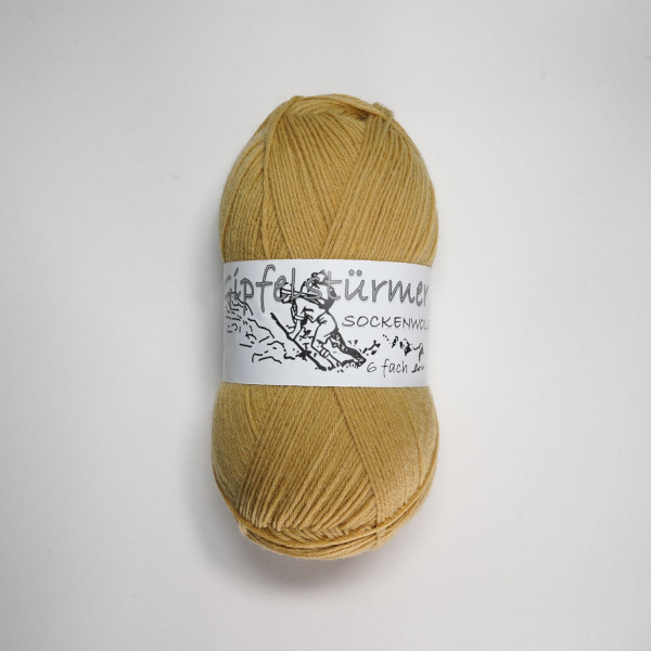 „Gipfelstürmer“ sock yarn, 150 gr balls, 6-ply, hazel, mulesing free