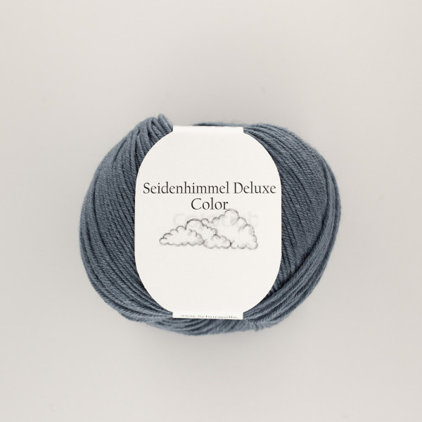 “Seidenhimmel Deluxe” 06 denim, 50 gr balls – 75 % Merino wool extra fine/25 % silk