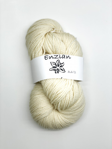 „Enzian“ 3.6/2, 100 % wool, skein 100 gr - mulesing free